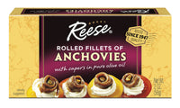 Thumbnail for Reese Rolled Anchovies, 2 Ounce Tins (Pack of 10)