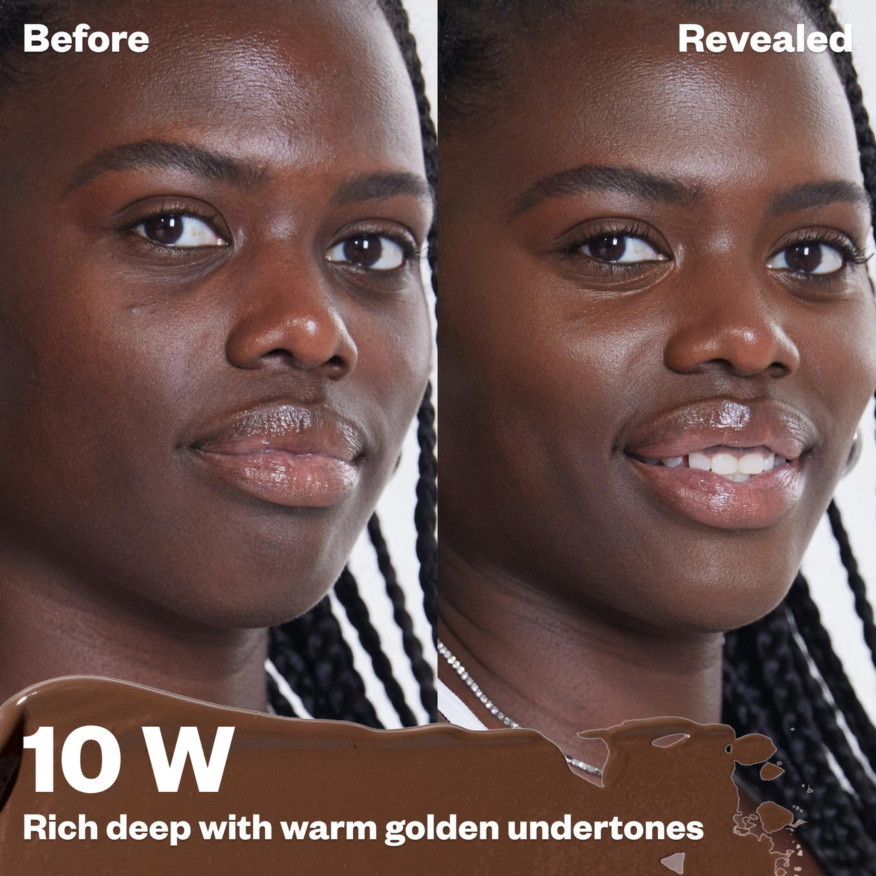 Kosas Revealer Concealer – Medium Coverage Hydrating Under Eye & Face Concealer with Hyaluronic Acid, Tone 10 W