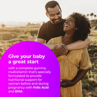 Thumbnail for One A Day Women’s Prenatal Multivitamin Gummies Including Vitamin A, C, D, B6, B12, Folic Acid & more, 120 Count, Supplement for Before and During Pregnancy