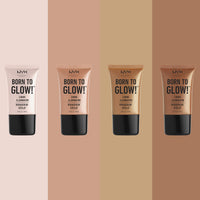 Thumbnail for NYX PROFESSIONAL MAKEUP Born To Glow Liquid Illuminator - Pure Gold