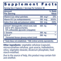 Thumbnail for Life Extension Thyroid Support Complex - Thyroid Health Support Supplement with Vitamins A, B, Iodine, Magnesium, L-Tyrosine, Ashwagandha & Ginseng for Energy – Non-GMO, Gluten-Free - 60 Capsules