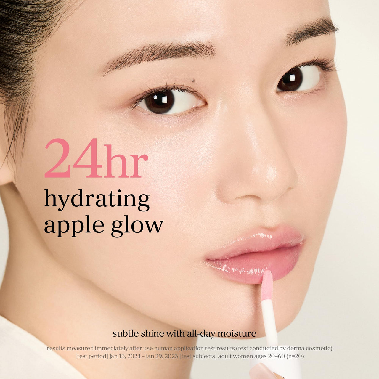 NOONI Korean Lip Oil - Applepeony | Long-Lasting, Moisturizing, Plumping, Revitalizing for Dry Lips, Waterproof, No Peel Off, Hydrating, Stocking Stuffers, Cute Stuff, 0.12 FL Oz
