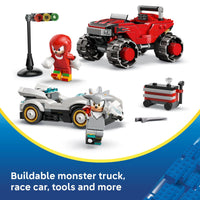 Thumbnail for LEGO Sonic the Hedgehog Silver’s Car vs. Knuckles’ Monster Truck Building Toy for Boys & Girls - Racing Playset W/Silver & Knuckles Minifigures for Kids, Ages 8+ - Gift Idea for Birthdays - 77118