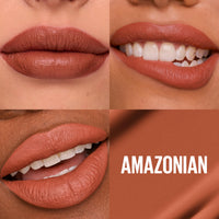 Thumbnail for Maybelline Super Stay Matte Ink Liquid Lipstick Makeup, Long Lasting High Impact Color, Up to 16H Wear, Amazonian, Nude Brown, 1 Count, Packaging May Vary