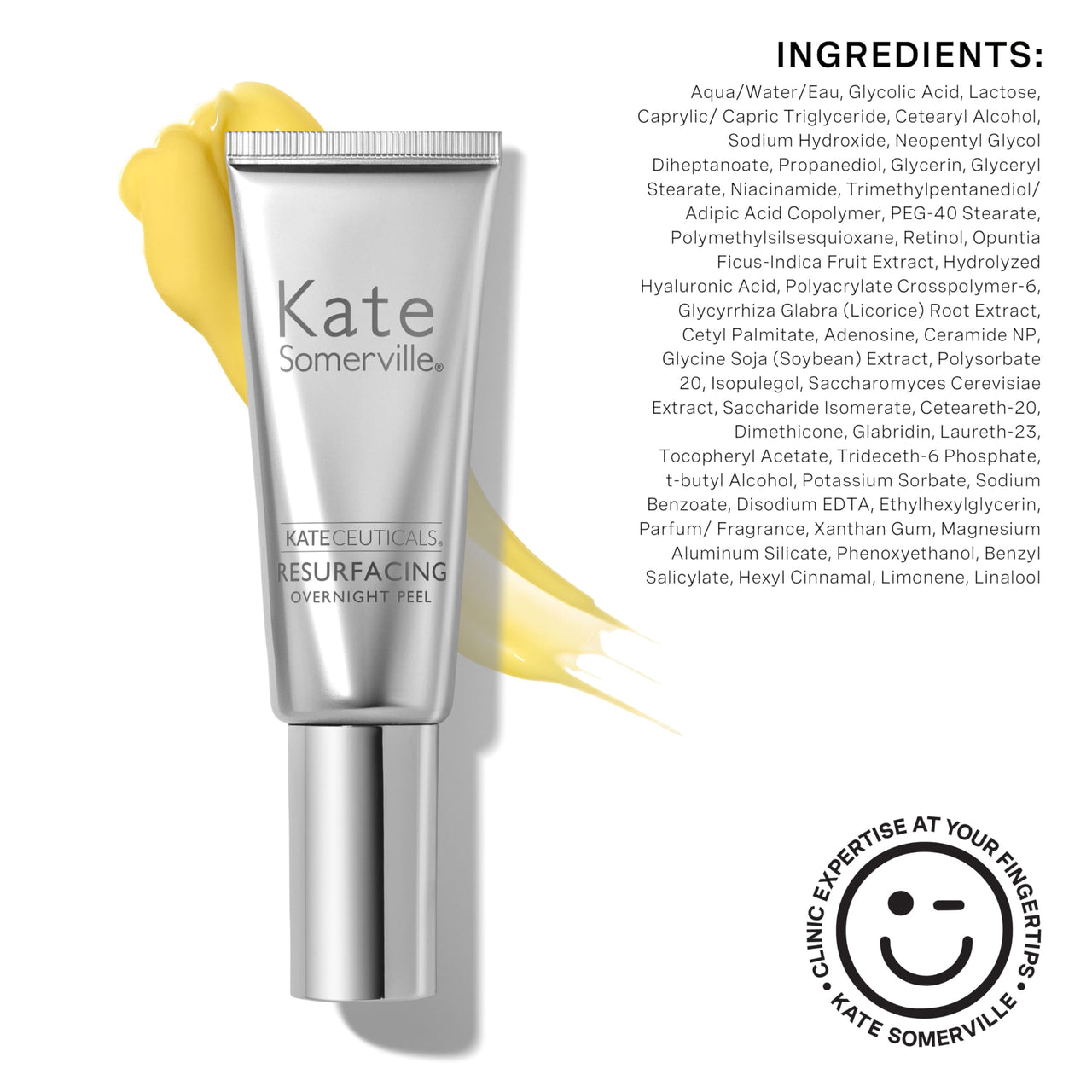 Kate Somerville KateCeuticals Resurfacing Overnight Peel | Clinic-Grade Face Peel | Powerful Anti-Aging Treatment | 1 Fl Oz