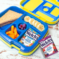 Thumbnail for Welch's Fruit Snacks, Mixed Fruit & Berries 'N Cherries Variety Pack, Great for School Lunches, Bulk Pack, Individual Single Serve Bags, 0.8 oz (Pack of 60)