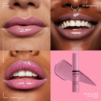 Thumbnail for NYX PROFESSIONAL MAKEUP Butter Gloss, Non-Sticky Lip Gloss - Eclair (Pink)