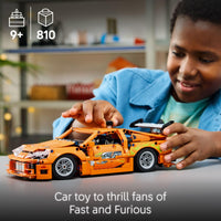 Thumbnail for LEGO Technic Fast and Furious Toyota Supra MK4 Building Kit- Toy Car for Kids, Boys, and Girls, Ages 9+ - Creative Gift for Fast and Furious Car Fans - Realistic Engineering Details - 42204