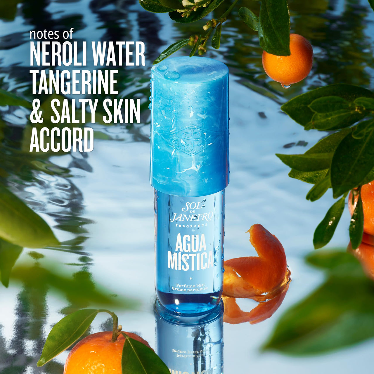 Sol de Janeiro Agua Mistica Hair & Body Perfume Mist Limited Edition Scent 3 fl oz/90 ml Travel-Friendly Fragrance