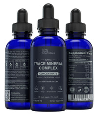 Thumbnail for Trace Mineral Complex â€“ 4 oz (48Servings) â€“ 72+ Ionic Minerals Concentrate/Magnesium, Chloride, Boron, Potassium/Supports Hydration & Electrolyte Balance