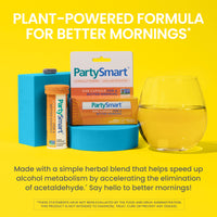 Thumbnail for Himalaya PartySmart, 12 Capsule Tube - Alcohol Breakdown Liver Support for a Better Morning After Drinking - Plant Based, Vegan, Non-GMO, Gluten Free, Clinically Studied
