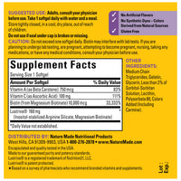 Thumbnail for Nature Made Hair Growth Softgels, Clinically Studied Lustriva + Biotin, Vitamin C & A, Hair Growth Vitamins - Support Healthy Hair as You Age, 30 Softgels, 30 Day Supply
