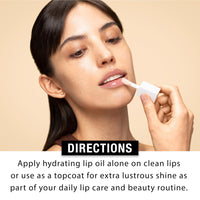 Thumbnail for Neutrogena Hydro Boost Tinted Lip Oil with Hyaluronic Acid, glossy lip oil designed to hydrate & nourish lips while bringing out their natural color, Light Pink, .2 oz