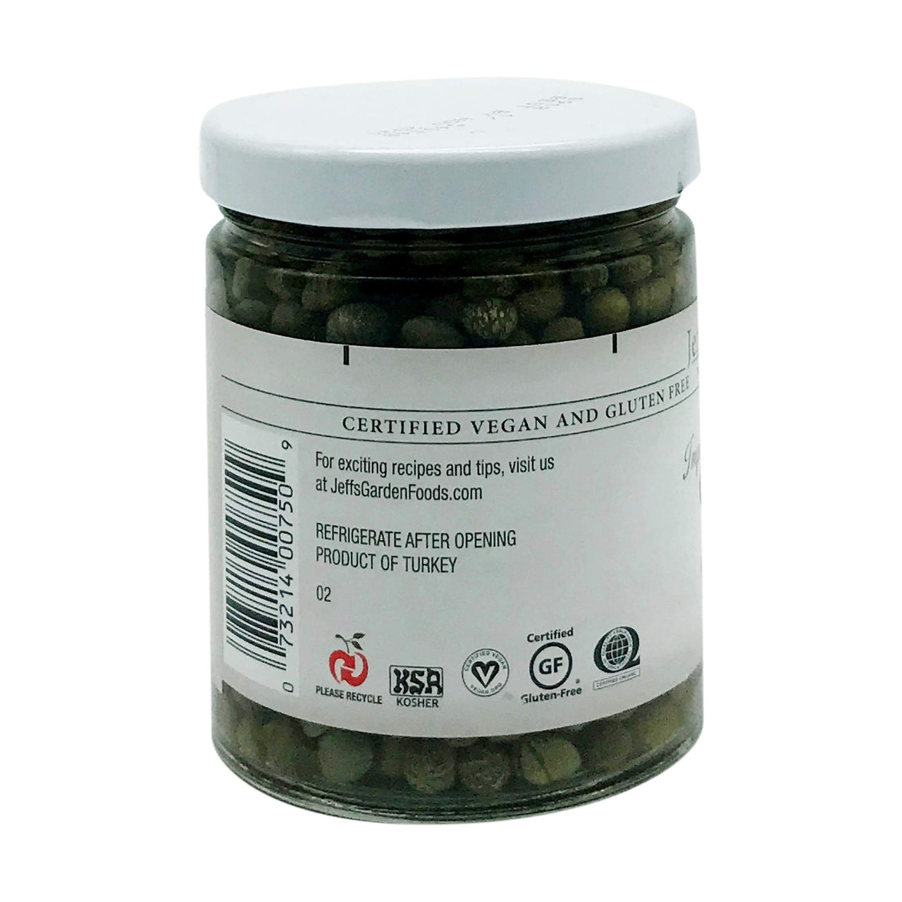 Jeffs Naturals Capers Non Pareil natural, 6 oz