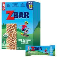 Thumbnail for Zbar - Iced Oatmeal Cookie - Soft-Baked Energy Snack Bars - Non-GMO - 12g Whole Grains - USDA Organic Granola Bars (18 Pack)
