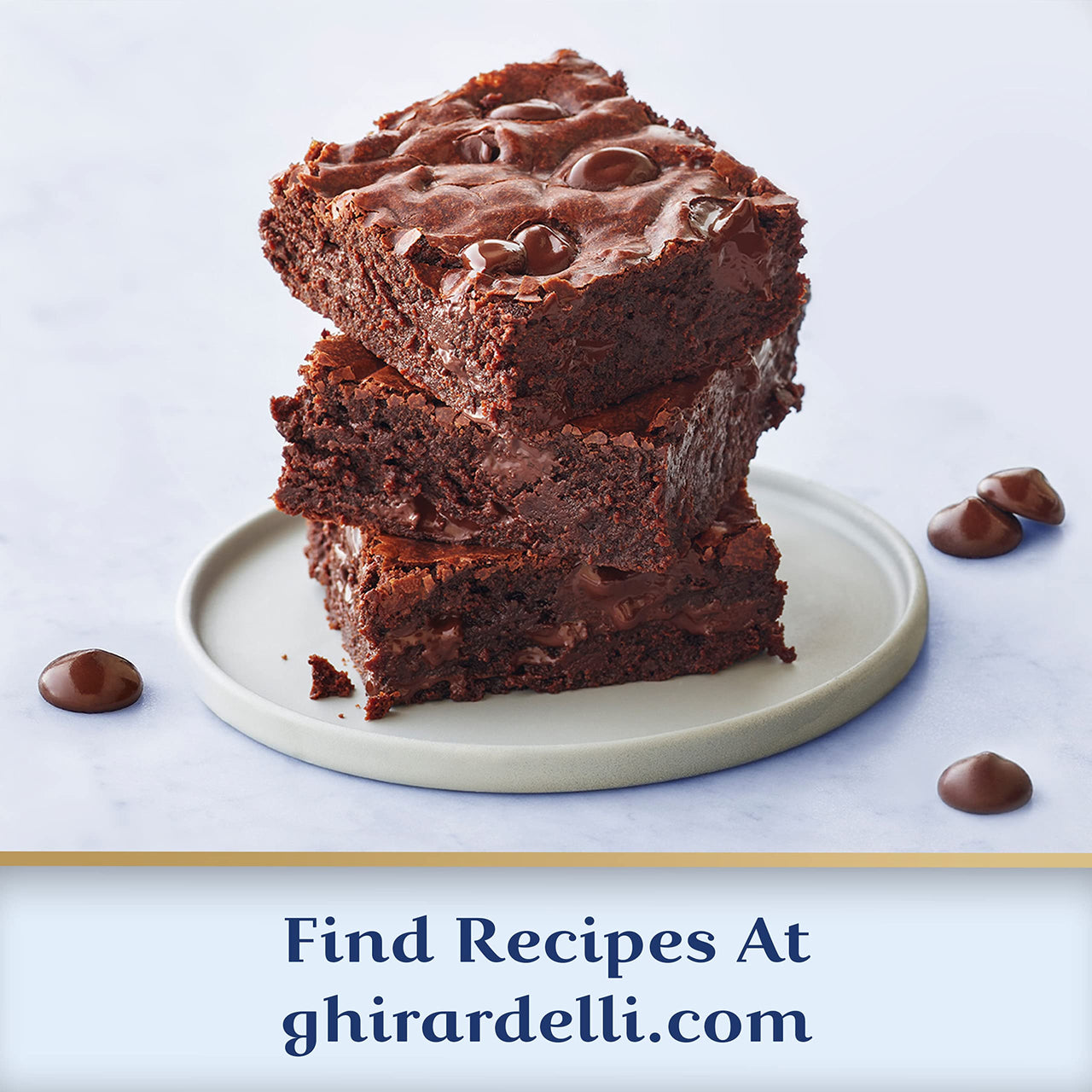 GHIRARDELLI Semi-Sweet Chocolate Premium Baking Chips Chocolate Chips for Baking, 24 OZ Bag