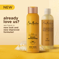 Thumbnail for SheaMoisture Raw Shea Butter Body Wash Moisturize and Restore Deeply Moisturizing body wash for 24H Visible Moisture for Healthy, Glowing Skin 18 oz