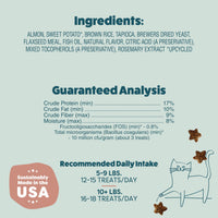 Thumbnail for Shameless Pets Crunchy Cat Treats - Kitty Treats for Cats with Skin & Coat Support, Natural Ingredients Kitten Treats with Real Salmon, Healthy Flavored Feline Snacks - Yam Good Salmon, 1-Pk