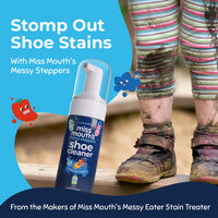Thumbnail for Miss Mouth's Messy Eater Stain Treater and Messy Steppers Shoe Cleaner Magic Duo - Stain Remover for Clothes, Carpet, Upholstery and Shoe Cleaner for Sneakers, Leather, Cloth, Mesh