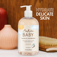 Thumbnail for SheaMoisture Wash and Shampoo for Baby 100% Virgin Coconut Oil with Coconut Oil 13 oz