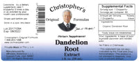 Thumbnail for Christopher's Original Formulas Dandelion Root - 2 fl oz