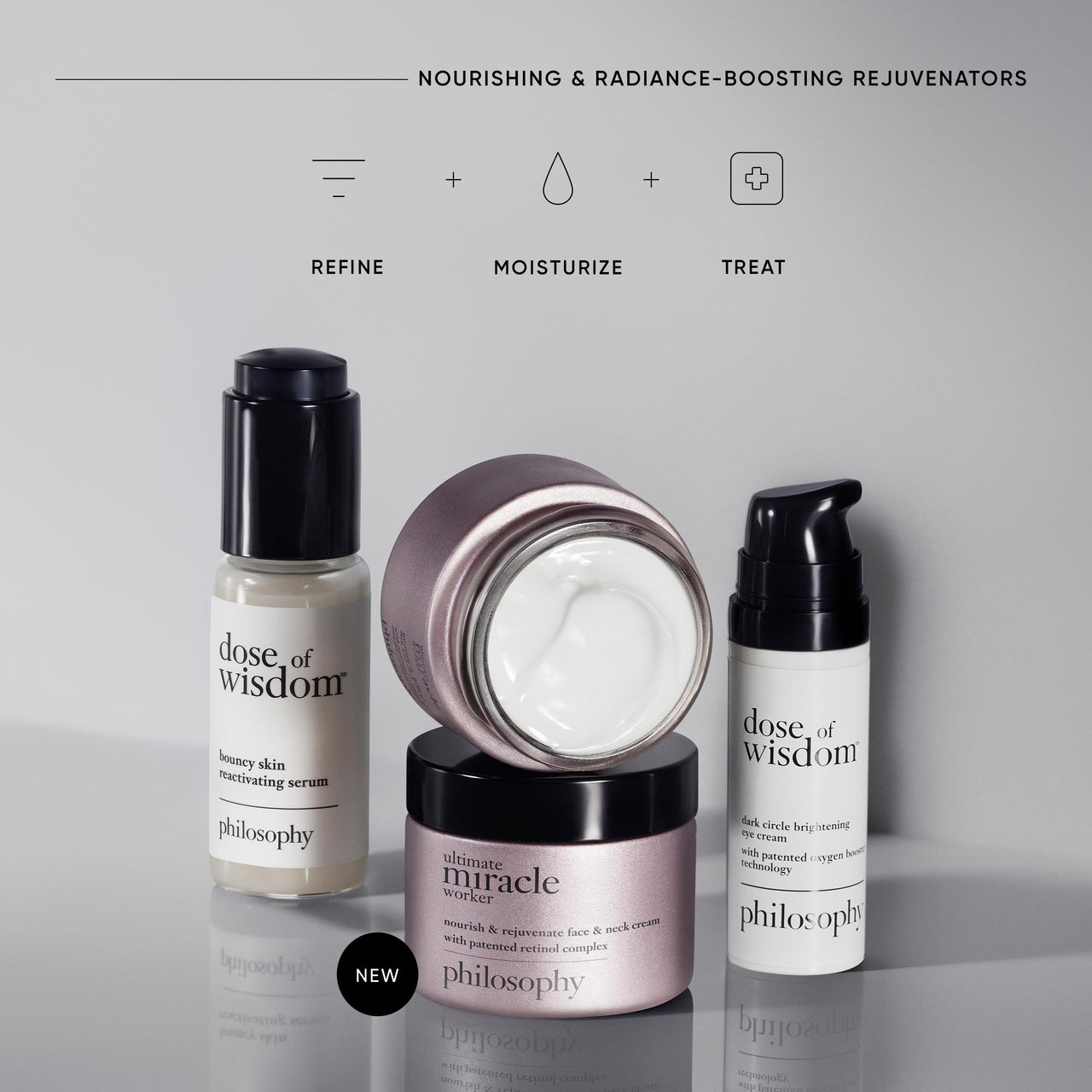 philosophy ultimate miracle worker nourish & rejuvenate face & neck cream 2 fl oz