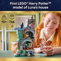 Thumbnail for LEGO Harry Potter Luna Lovegood’s House Building Toy for Girls & Boys - Pretend Play & Display Book Shelf or Bedroom Decor for Kids, Ages 10+ - W/Luna's Hare Patronus - Gift Idea for Birthdays - 76467