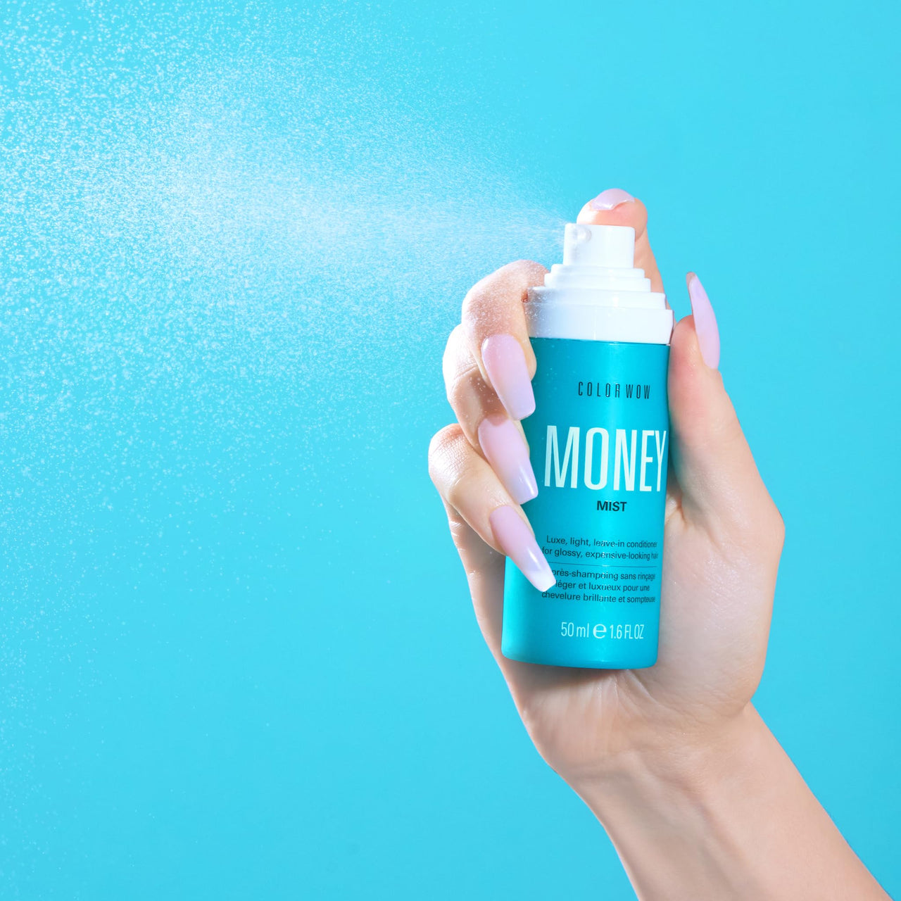 COLOR WOW MONEY MIST â€“ Luxe Leave-in Conditioning Treatment for Glossy, Expensive-Looking Hair | Moisturizes, Defrizzes & Detangles for smooth, silky texture