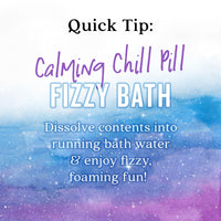 Thumbnail for Aura Cacia Calming Chill Pill Fizzy Bath 2.5oz