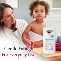 Thumbnail for Eucerin Baby Body Lotion, Hypoallergenic and Fragrance Free Baby Lotion with Pro-Vitamin B5 and Shea Butter, 13.5 Fl Oz Bottle