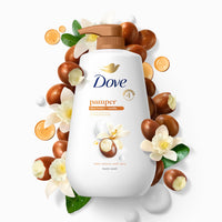 Thumbnail for Dove Body Wash with Pump Pamper Shea Butter & Vanilla for 24hr Lotion-Soft Skin Moisturizing Skin Cleanser with No Sulfates No Parabens 30.6 oz