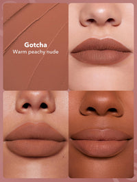 Thumbnail for SHEGLAM Dynamatte Boom Waterproof Matte Lipstick Long Lasting Transfer Proof Lip Stick - Gotcha