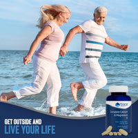 Thumbnail for Trace Minerals Complete Calcium & Magnesium 1:1 - Dietary Supplement for Bone Health & Energy Support - Mineral Supplement to Aid Immune Health - Formula with Sea Minerals - 120 Tablets (30 Servings)