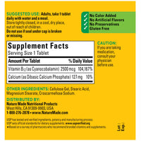 Thumbnail for Nature Made Extra Strength Vitamin B12 2500 mcg, B12 Vitamins, Dietary Supplement for Energy Metabolism Support, 60 Tablets, 60 Day Supply
