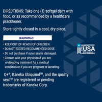 Thumbnail for Life Extension Super Ubiquinol CoQ10 with Enhanced Mitochondrial Support, Potent Heart Health & Cellular Energy Production Support, Ultra-absorbable, Gluten-Free, Non-GMO, 100 mg, 60 softgels