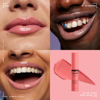Thumbnail for NYX PROFESSIONAL MAKEUP Butter Gloss, Non-Sticky Lip Gloss - Creme Brulee (Natural)