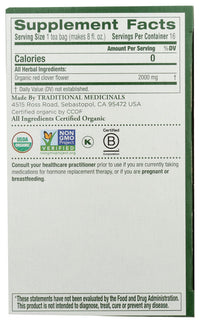 Thumbnail for Traditional Medicinals, Tea Herbal Red Clover Organic, 16 Count