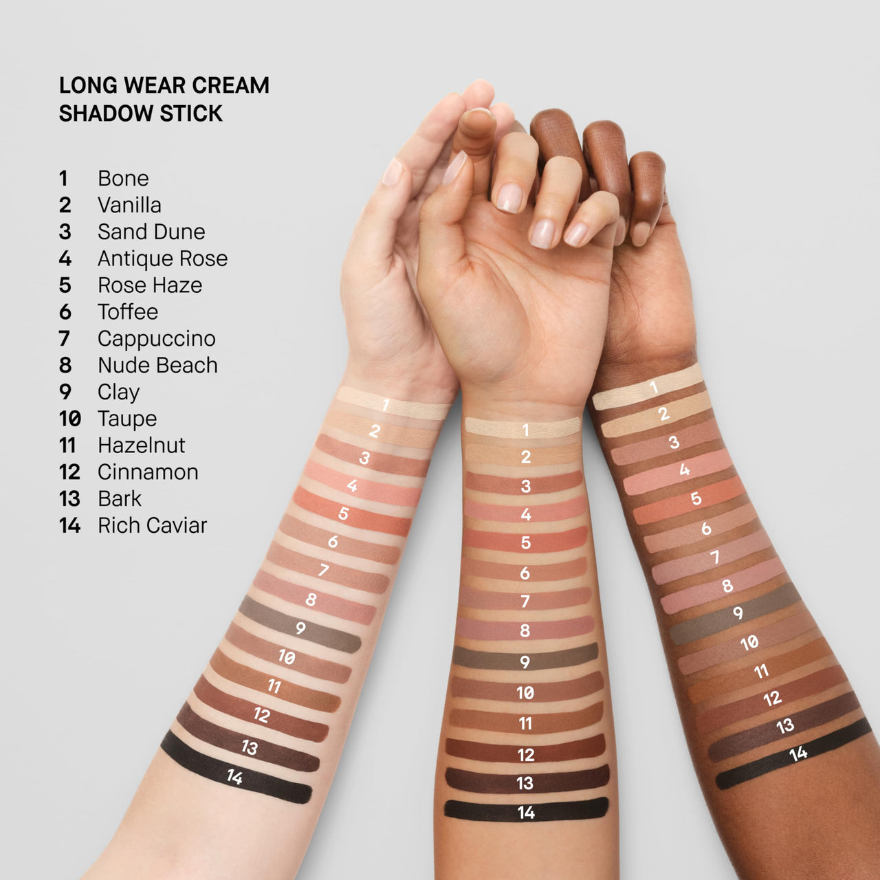 Bobbi Brown Long-Wear Cream Shadow Stick | 24-Hour Eyeshadow Stick | High-Pigment, Buildable Shades with Three Finishes, 0.05 Ounce, Cinnamon