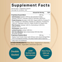 Thumbnail for Digestive Enzymes with Probiotics and Prebiotics, 240 Veggie Capsules | Gut Health Support for Women & Men â€“ 20 Enzyme & 5 Prebiotic Pancreatic Complex | Non-GMO, Vegan
