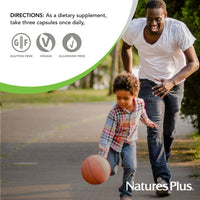 Thumbnail for NaturesPlus Lutein Rx-Eye - 60 Capsules - Eye Function Support Supplement with Zeaxanthin & Antioxidants - Gluten Free - 20 Servings