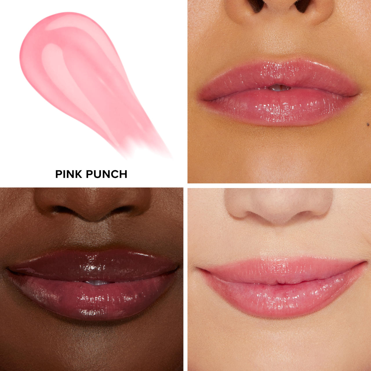 Too Faced Lip Injection Extreme Lip Plumper Gloss | Hydrating, Glossy, & Helps Volume Appear Fuller Over Time, 0.14 Fl Oz, Pink Punch