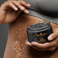 Thumbnail for SheaMoisture Sugar Body Scrub African Black Soap for healthy, glowing skin African black soap with 24h shea moisture nutrients 12 oz