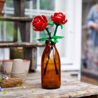 Thumbnail for LEGO Roses - Building Toy for Kids, Girls & Boys, Ages 8+ - Artificial, Fake Roses for Home Decor & Display - Gift Idea for Plant & Flower Lovers - 40460