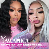 Thumbnail for Yawamica Fluffy Lash Clusters Thick 200D Volume Eyelash Clusters 14-20mm Wispy Individual Lashes D Curly Cluster Eyelash Extensions 240pcs DIY Lash Extension for Beginners
