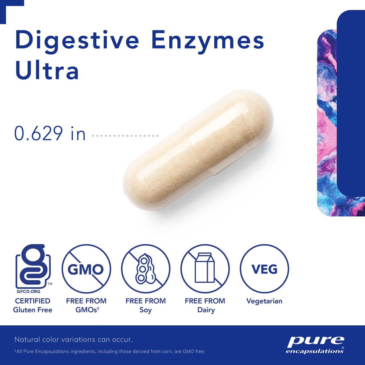 Pure Encapsulations Digestive Enzymes Ultra - Vegetarian Digestive Enzyme Supplement to Support Protein, Carb, Fiber, and Dairy Digestion* - 180 Capsules
