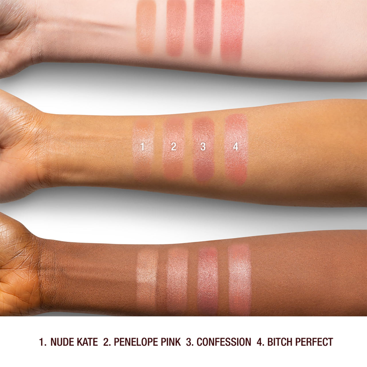 Charlotte Tilbury K.I.S.S.I.N.G Lipstick - Moisturizing & Hydrating Lipstick with Light-Diffusing Pigments for a Luminous Finish & Fuller-Looking Lips - Bitch Perfect
