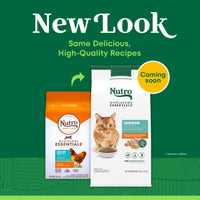 Thumbnail for Nutro Wholesome Essentials Dry Cat Food, Indoor Cat Food Dry Chicken & Brown Rice Recipe, 5 lbs.