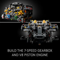 Thumbnail for LEGO Technic McLaren P1 Hypercar Building Set, Gift for Adult Racing Fans, Race Car Collectible Model with V8 Piston Engine and 7-Speed Gearbox, 42172
