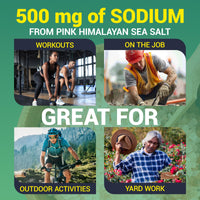 Thumbnail for Dr. Berg Sports Hydration Electrolytes Powder w/More Salt (Pink Himalayan) - 30 Keto Electrolytes Powder Packets w/a Delicious Salty Raspberry & Lemon Flavor - Includes 1,000mg of Potassium