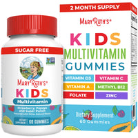 Thumbnail for MARYRUTH'S Kids Vitamins | Multi | Sugar Free | 2 Month Supply | Kids Multivitamin Gummies for Ages 2+ | Vegan | Only 1 Gummy a Day | 60 Count